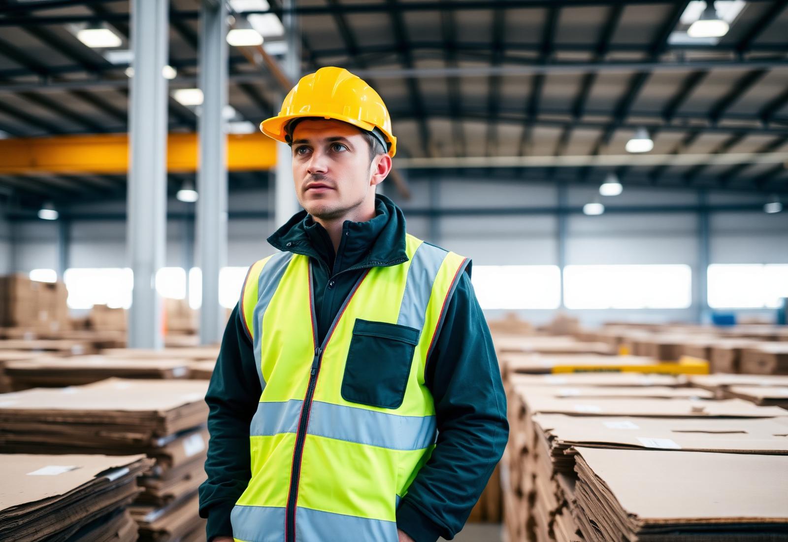 Vista Recycling team in a sorting facility