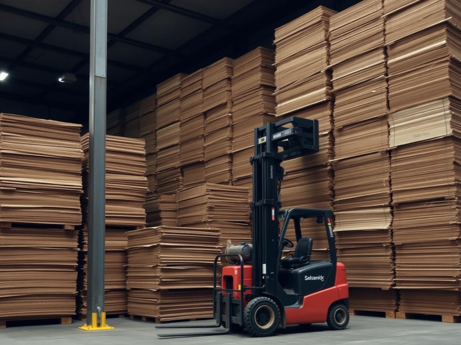 Cardboard Recycling operations